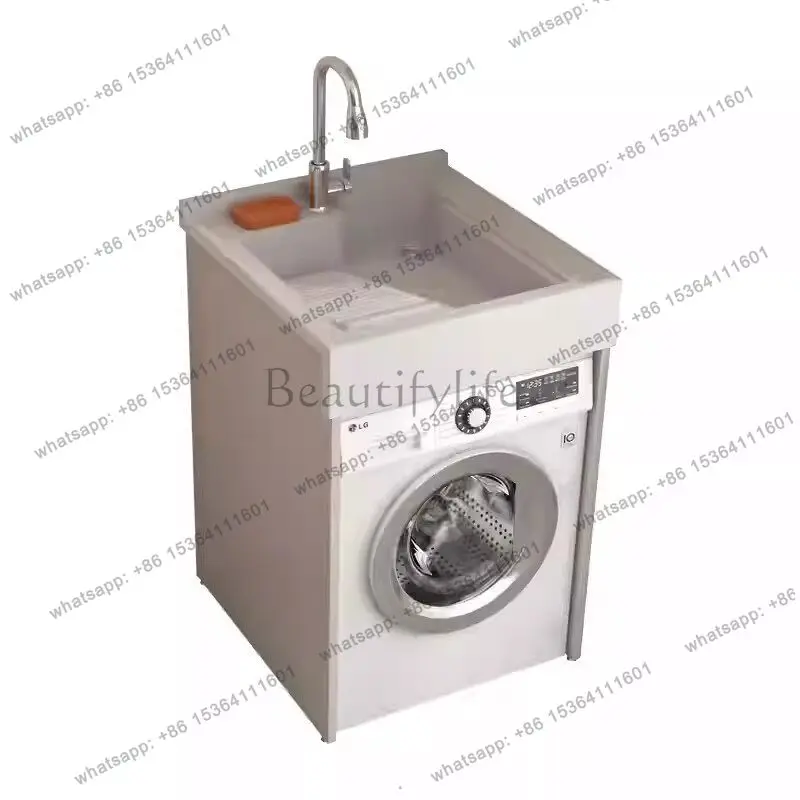 Honeycomb Aluminum Balcony Laundry Cabinet Modern Simple Customizable Washboard Bathroom Furniture muebles