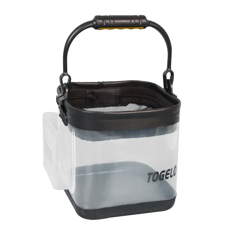 

Waterproof Trout Carp Saltwater Sea Live Fish Bucket Keeper Bag Fishing Accessories Breathable Mesh Gear Fit Portable