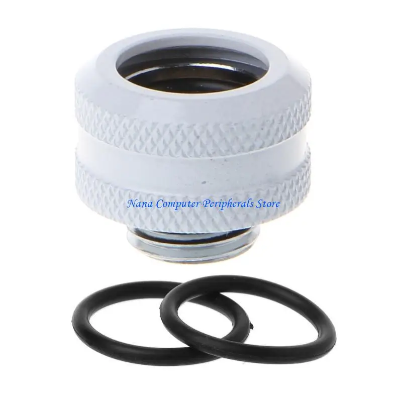 F68C 1- 팩 G1/4 "하드 튜브를위한 빠른 압축 피팅, PC 워터 냉각 시스템 하드 튜브 커넥터