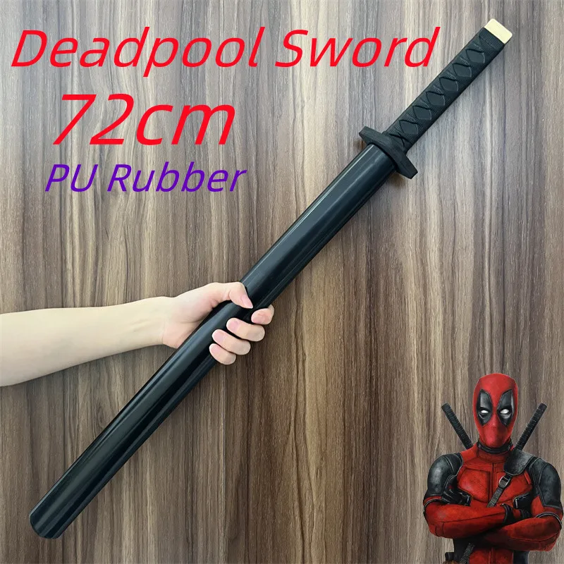 Katana PU Rubber Anime Soul Figur Sword Samurai Knife Ninja Sword Cosplay Props Weapon Toys Gifts 72cm