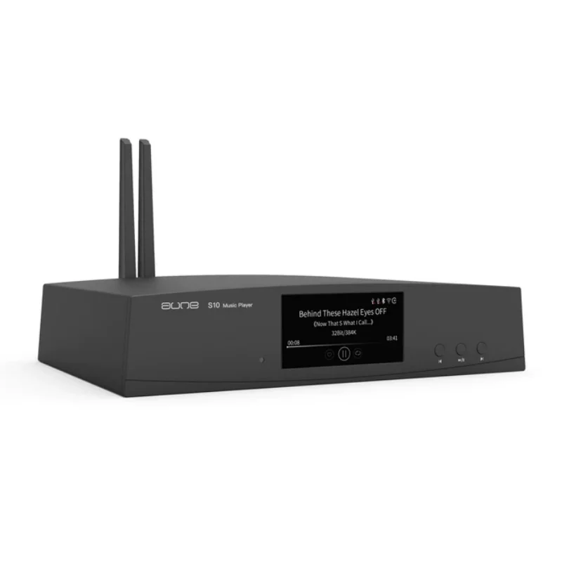 AUNE S10N Multi-core Frame DSD512 Network Music Player With 4 Inch Screen High Fidelity DAC Bluetooth MQA Digital Audio Receiver