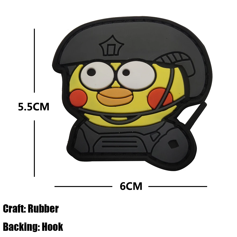 Pirate Captain Skeleton 3D PVC Patch Soldier Chick Tactical Rubber Patch with Hook Backing for Jacket Shoulder DIY Sew-on