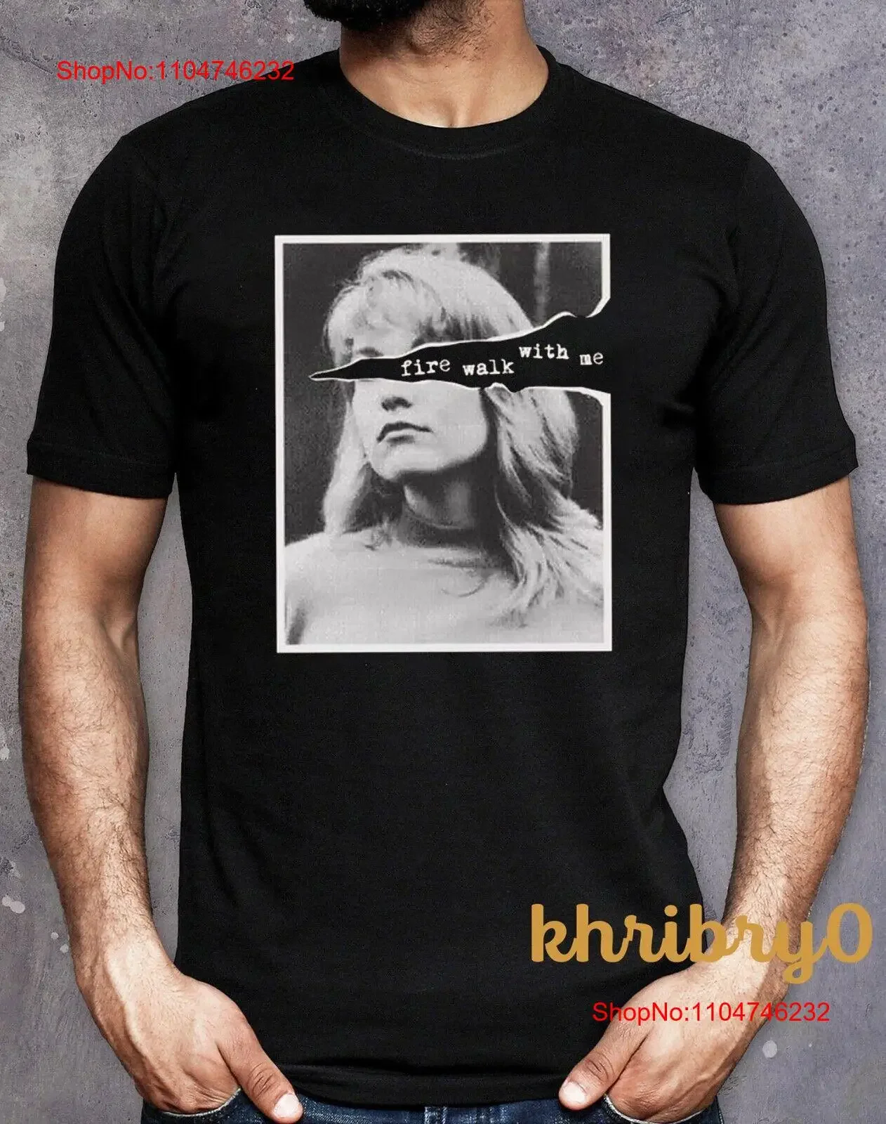 

Laura Palmer Twin Peaks Fire Walk With Me T shirt K72542 vintage Washed Breathable Unisex Stretched graphic streetwear Slightly