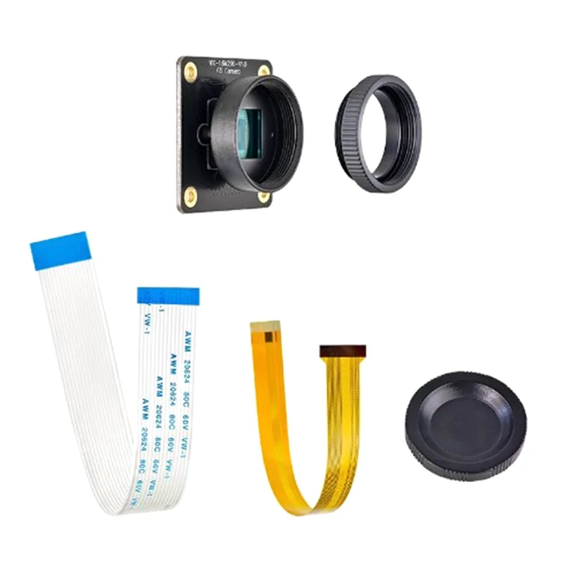 IMX296 Camera For Raspberry Pi Support C/CS-Mount Lens Global Shutter IMX296 Camera