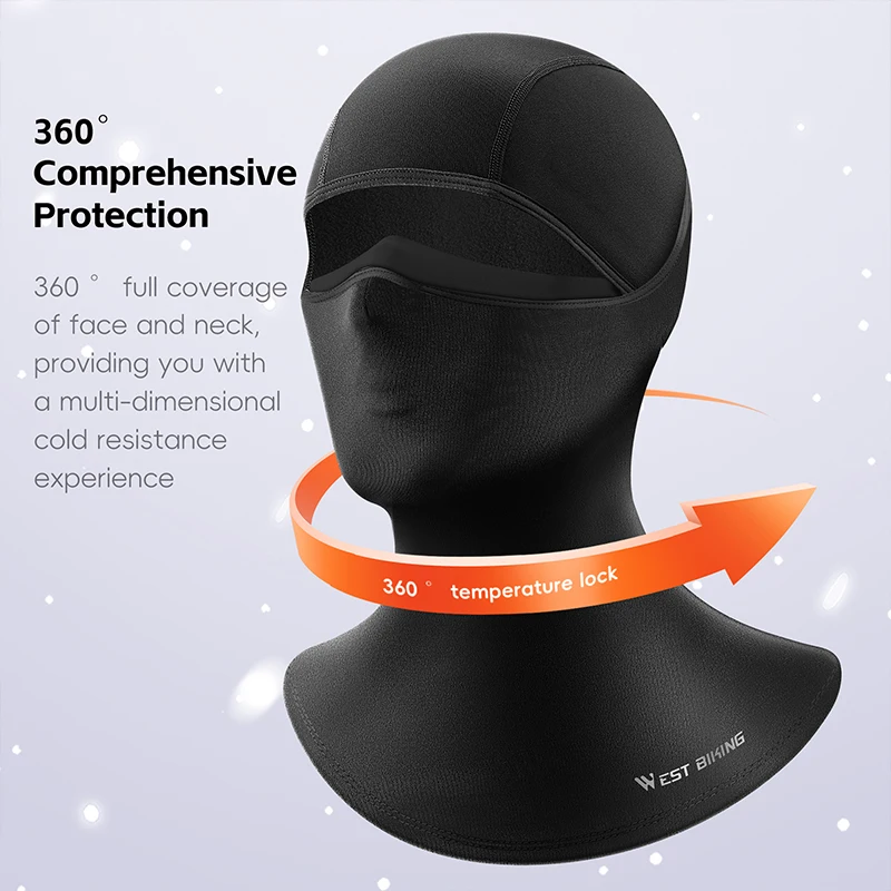 غرب ركوب الدراجات الشتاء التكتيكية قناع طبقة مزدوجة الدراجات بالاكلافا الصوف الرقبة أدفأ وشاح قبعة رياضة الجري التنزه تزلج قناع الوجه