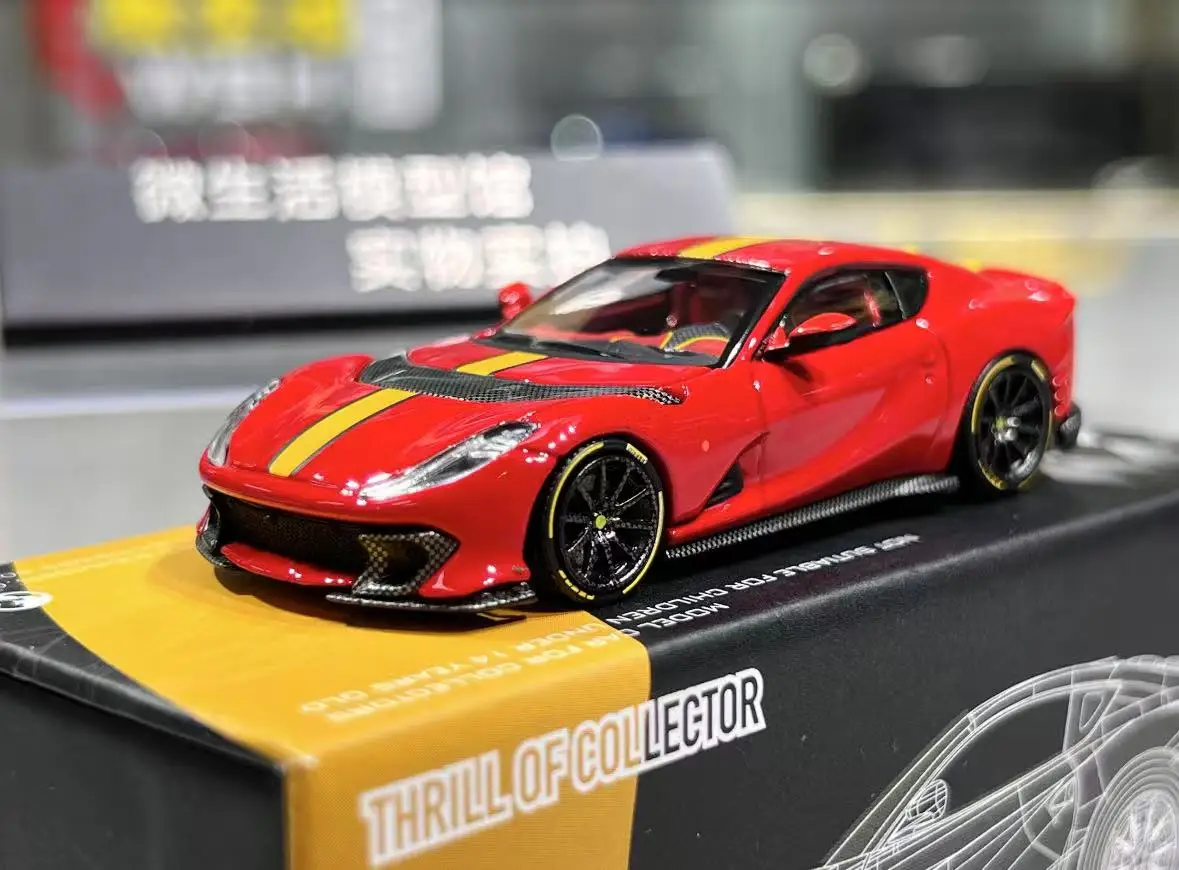 TOC 1:64 812 Competizione V12 Diecast Model Car - AliExpress 26