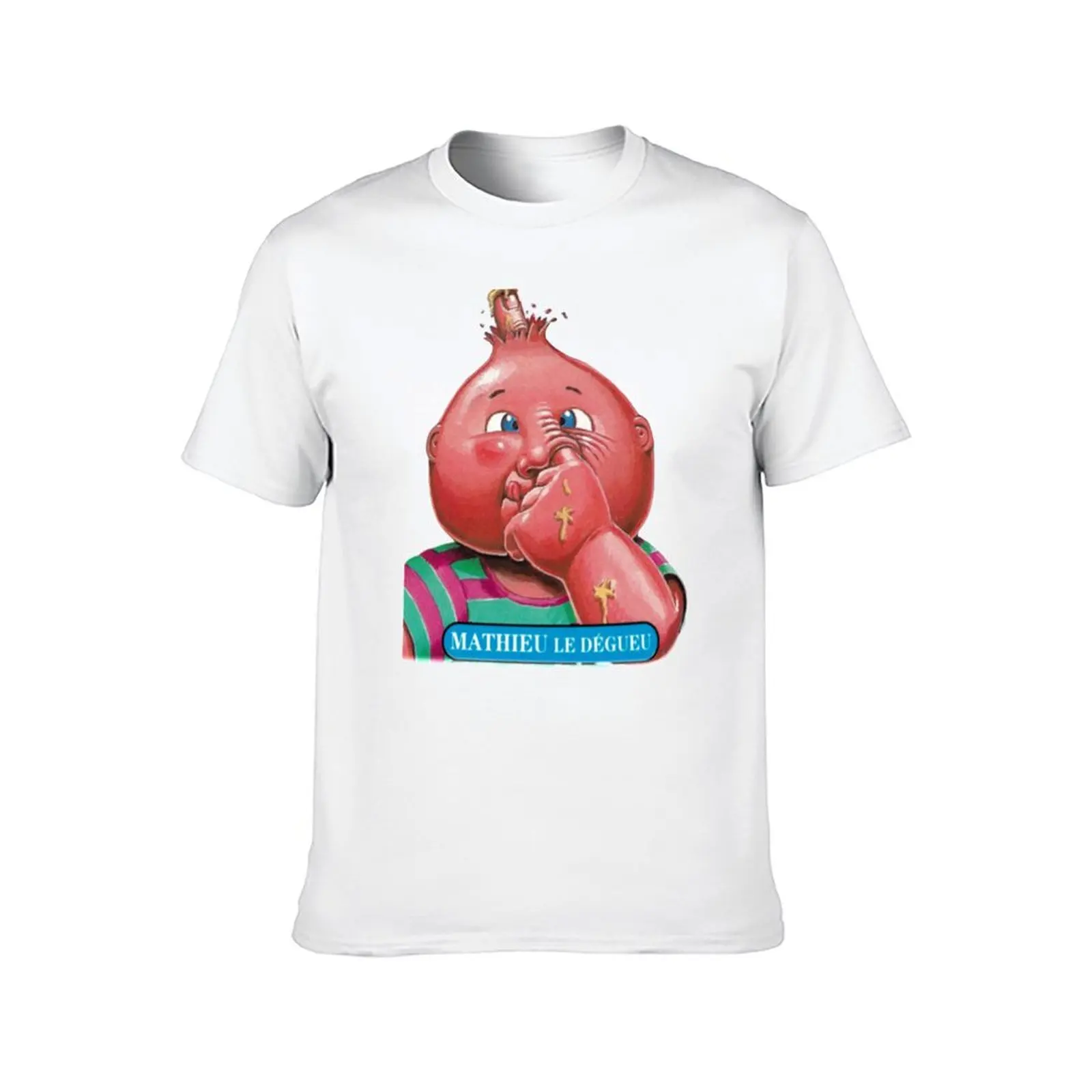 The Mathieu Le Dégueu crados T-Shirt t shirt man luxury cotton t shirts man 100% T-Shirt