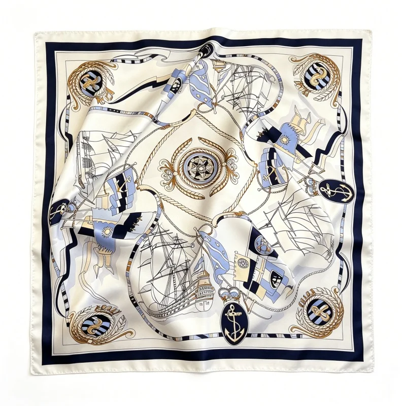 nautical-anchor-compass-print-100-silk-scarf-square-satin-neck-scarves-for-women-luxury-bandana-headband-bag-accessories