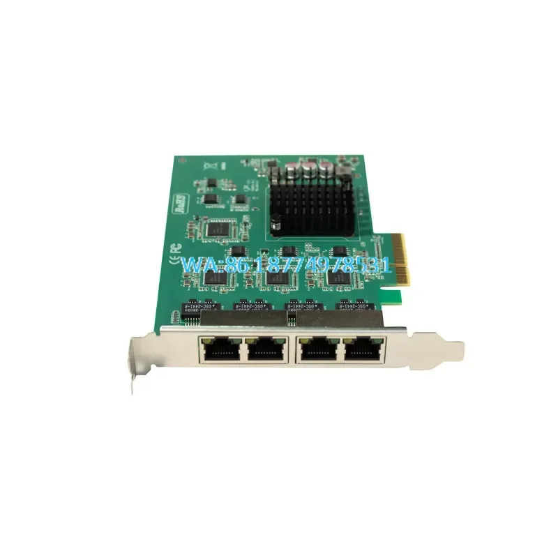 Wmwmnu for I210 Network Interface Card 4 Ethernet Ports Supports Win7 8 10 Linux Internal