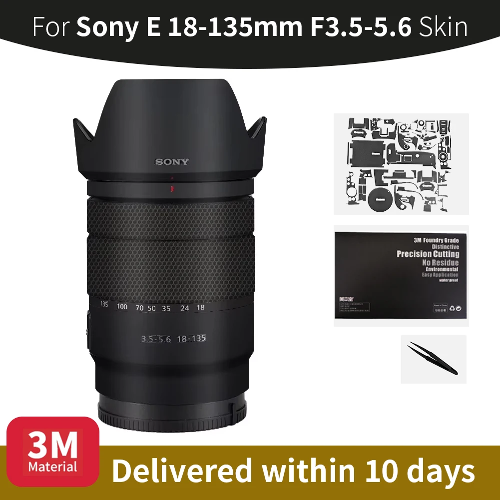 

Для Sony 18 135 мм кожа Sony E 18-135 мм F3,5-5,6 кожу объектива камеры против царапин наклейка на объектив камеры защитная пленка
