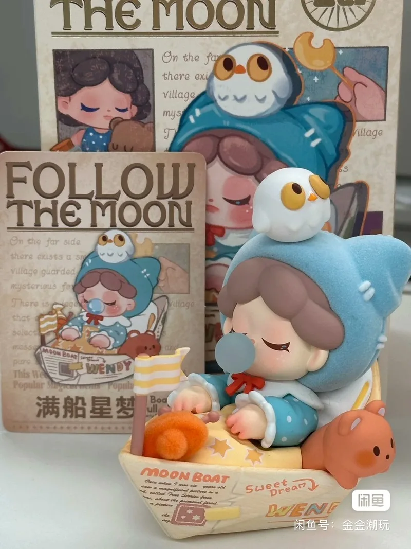 Новинка на складе Wendy Four Generations следите за луной слепая коробка Kawaii изысканное качество изготовления милые хорошие подарки на день рождения игрушки
