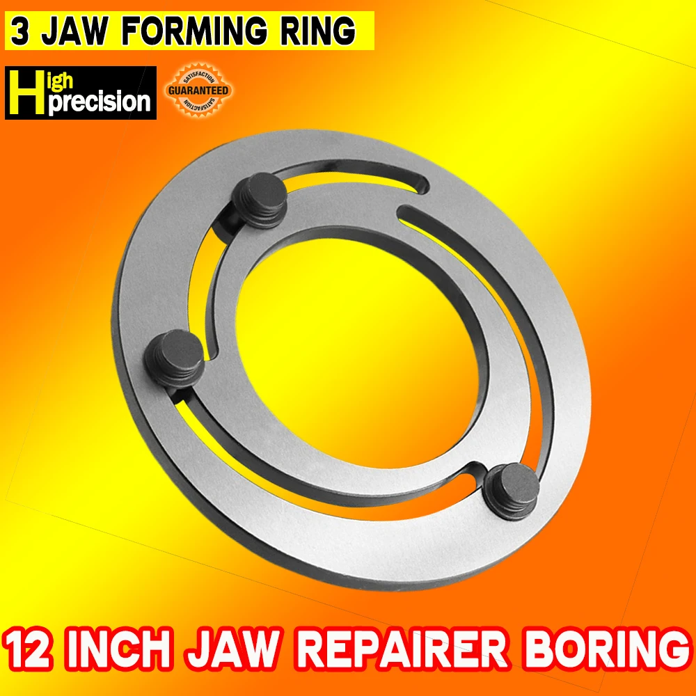 

12 inch Hydraulic Three-jaw Forming Ring Jaw Repairer Boring Fixture Jaw Device Hydraulic Claw Forming for CNC Lathe Chuck