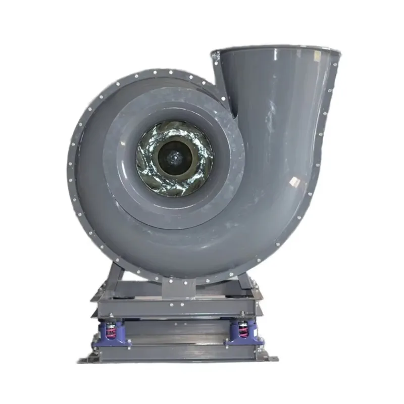 Turbine Centrifugal Fan with Plastic Blades OEM Customized High Efficiency Permanent Magnet Motor
