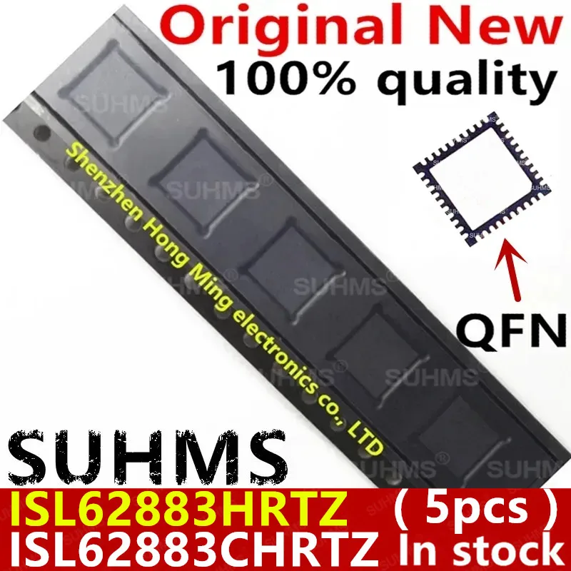 (5piece) 100% New ISL62883HRTZ 62883HRTZ 62883 ISL62883CHRTZ 62883CHRTZ ISL62883C 62883C QFN-40 Chipset