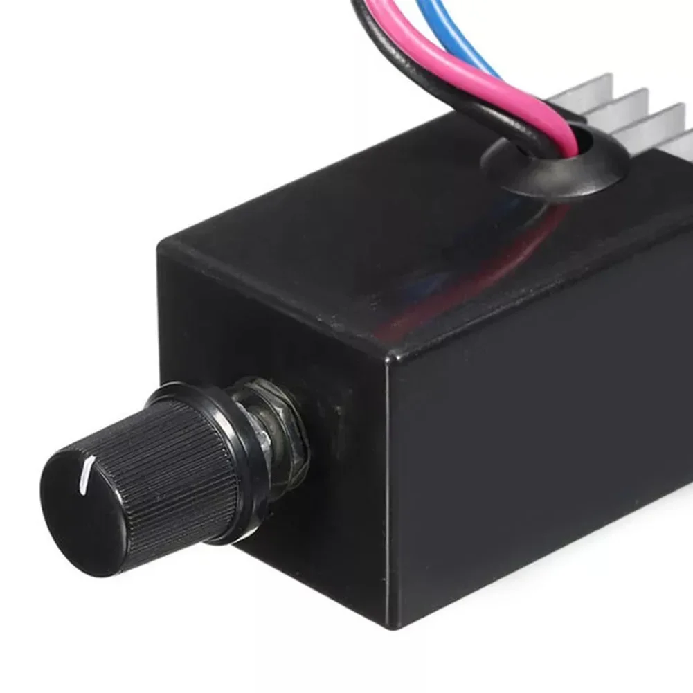 1pcs DC Motor Speed Controller DC 12v/24v Motor Rheostat With Heat Sink Truck For Applications Such As Fan Speed Control And Hea