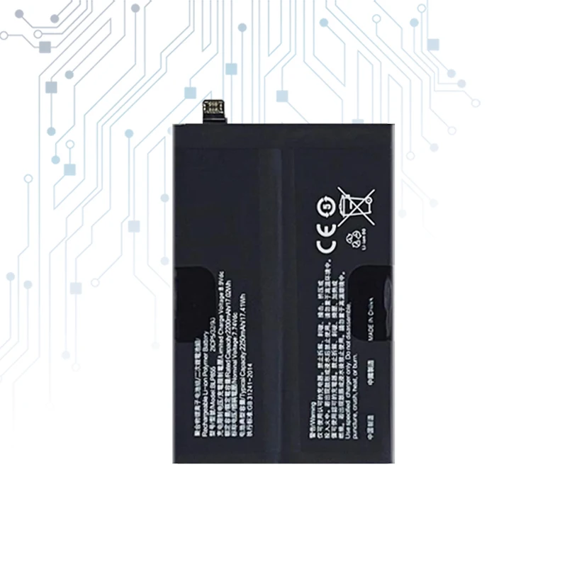 2250mAh Replacement Battery BLP855 For OPPO Reno 6 Pro 5G