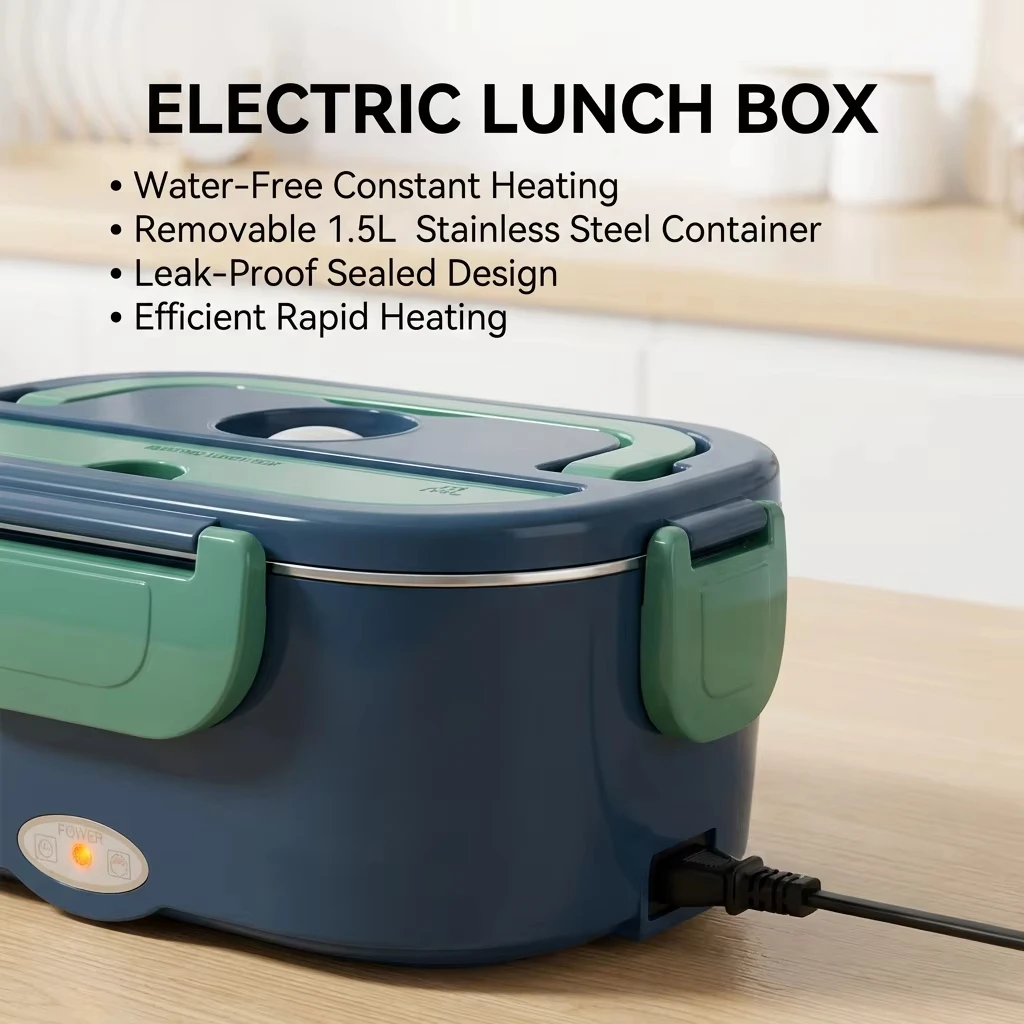 صندوق غداء كهربائي محمول سعة 1 - مراجعة Portable Food Warmer وسعره