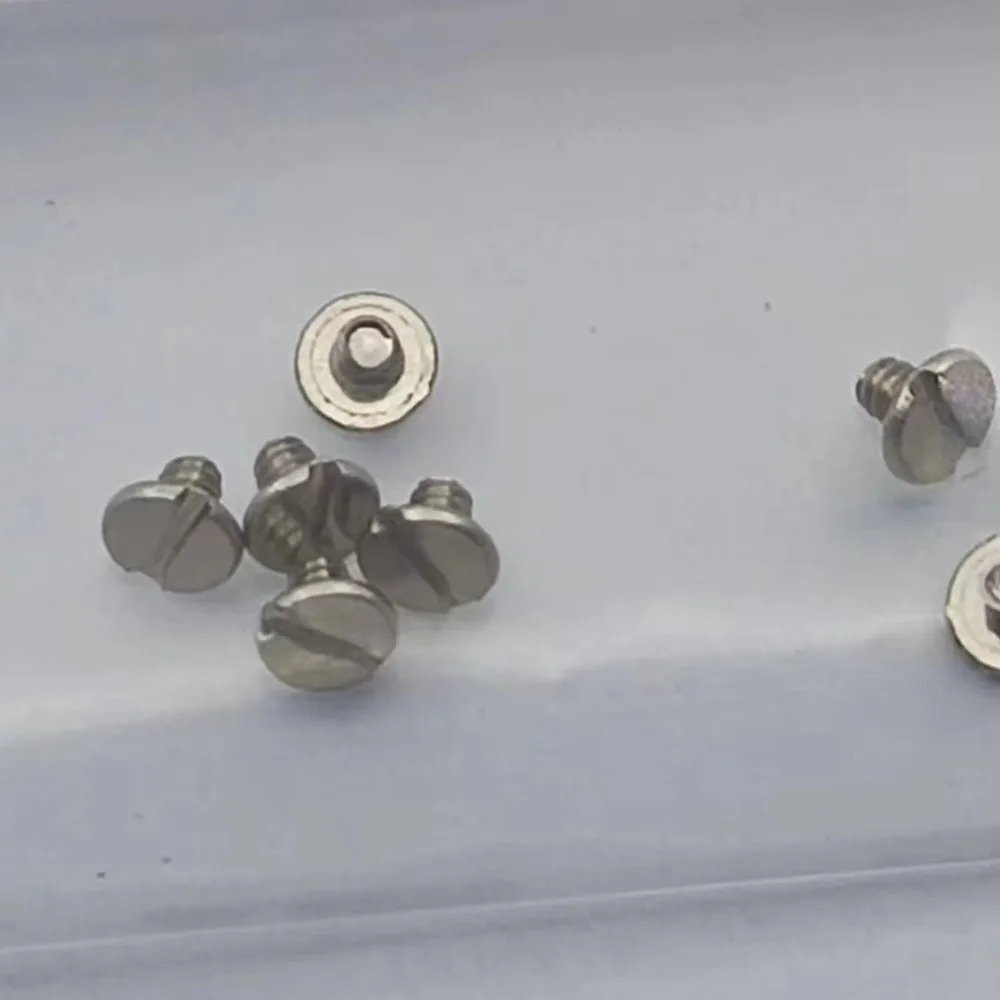 10PCS Watch accessories precision NH35 NH36 movement complete set of screw clamp plate calendar shift large steel wheel screws