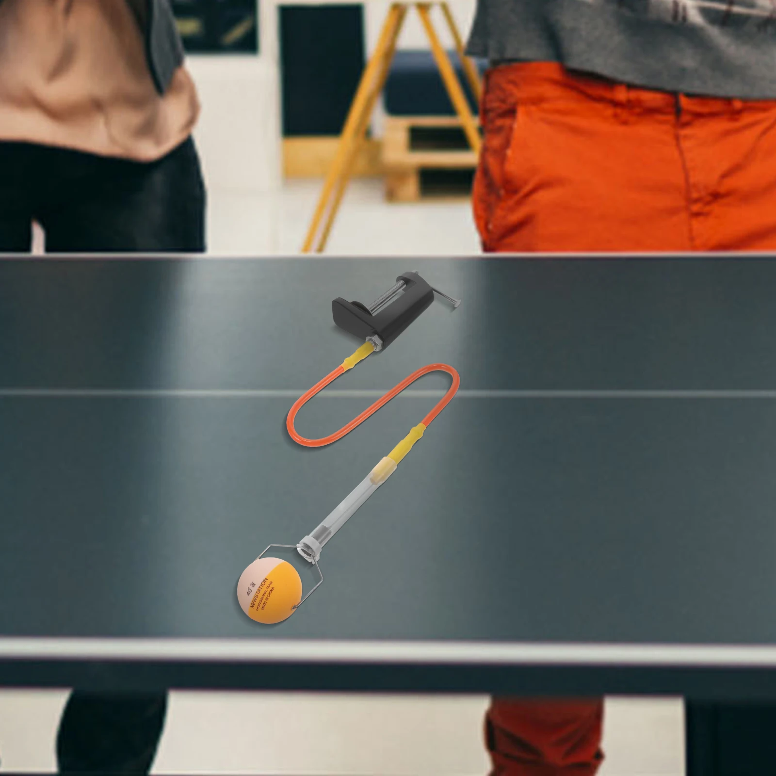 

Adjustable Gear Professional -Pong Trainer All Levels Individual Team Practice Multi-Sport Use Durable Safe Training Device