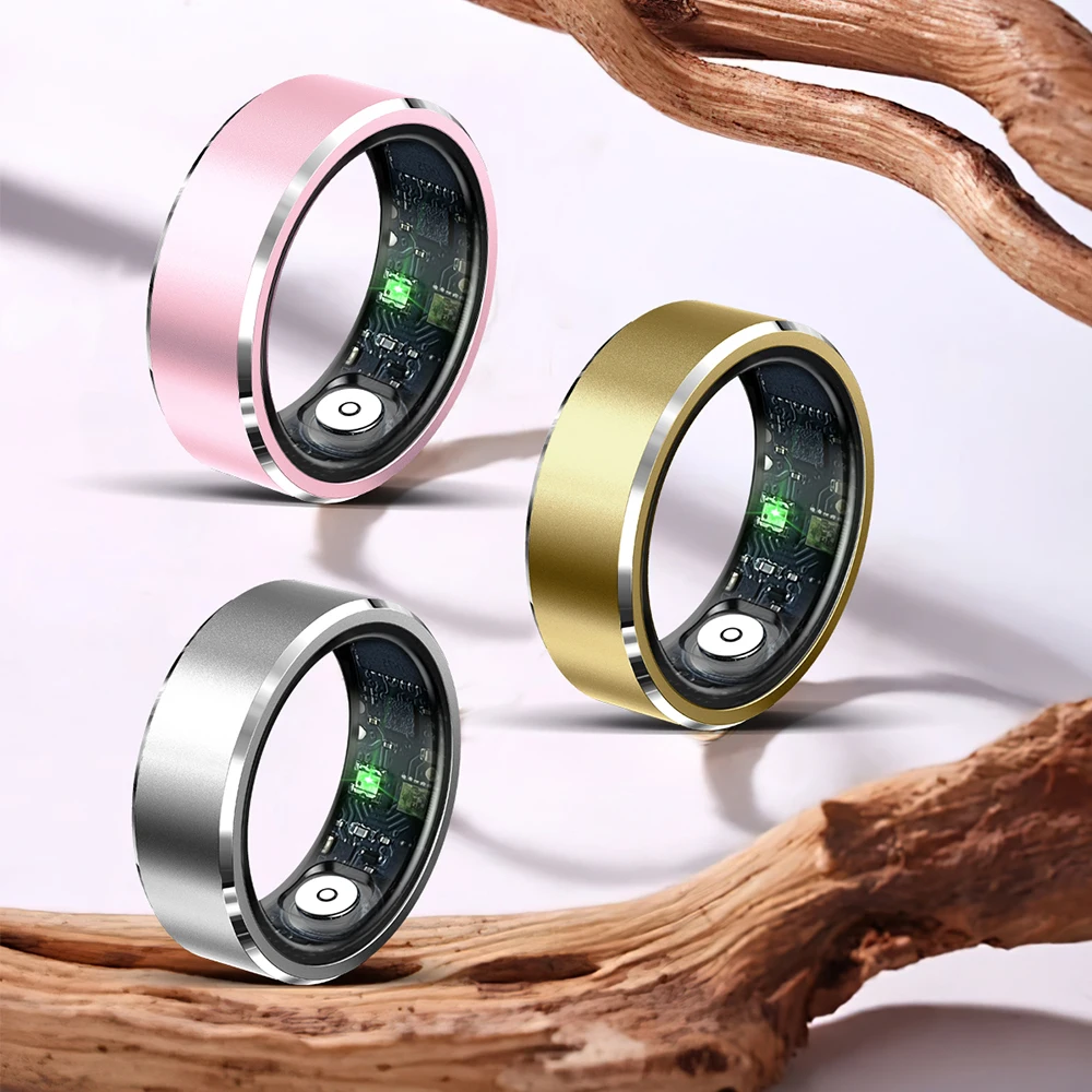 2024 Nieuwe R5 Smart Ring Aluminium Gezondheid Slaap Fitness Tracker Outdoor Sport 5atm Waterdichte Vinger Smartring Voor Mannen Vrouwen