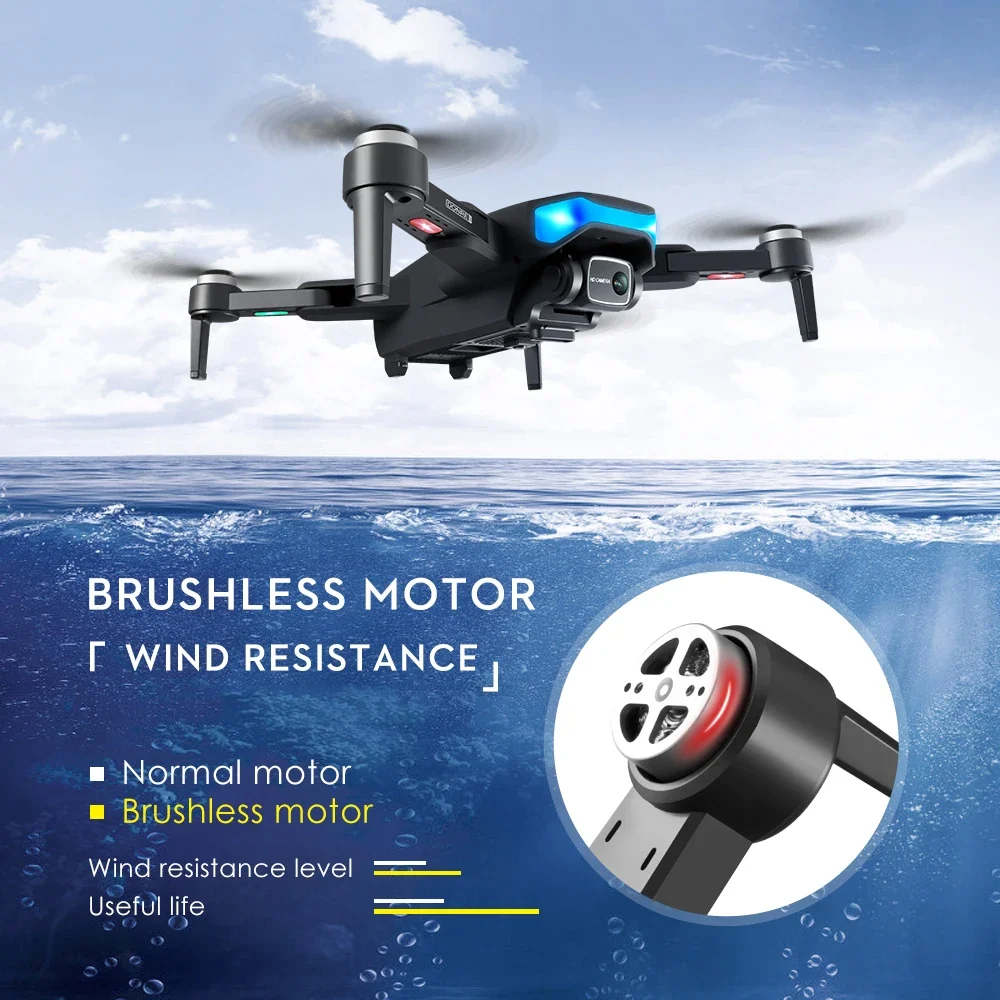 Imagem -04 - Quadcopter Drone 5g Wifi Fpv Motor sem Escova Retorno Gps Laser 360 ° Evitar Obstáculos Câmera Dupla 6k hd Brinquedos Ls38 rc