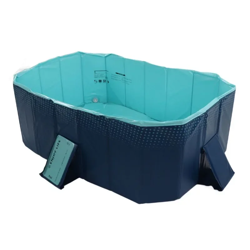1.6M/2.6M Foldable Swimming Pool Folding Oversize Bath Pool Inflation  for Home Outdoor