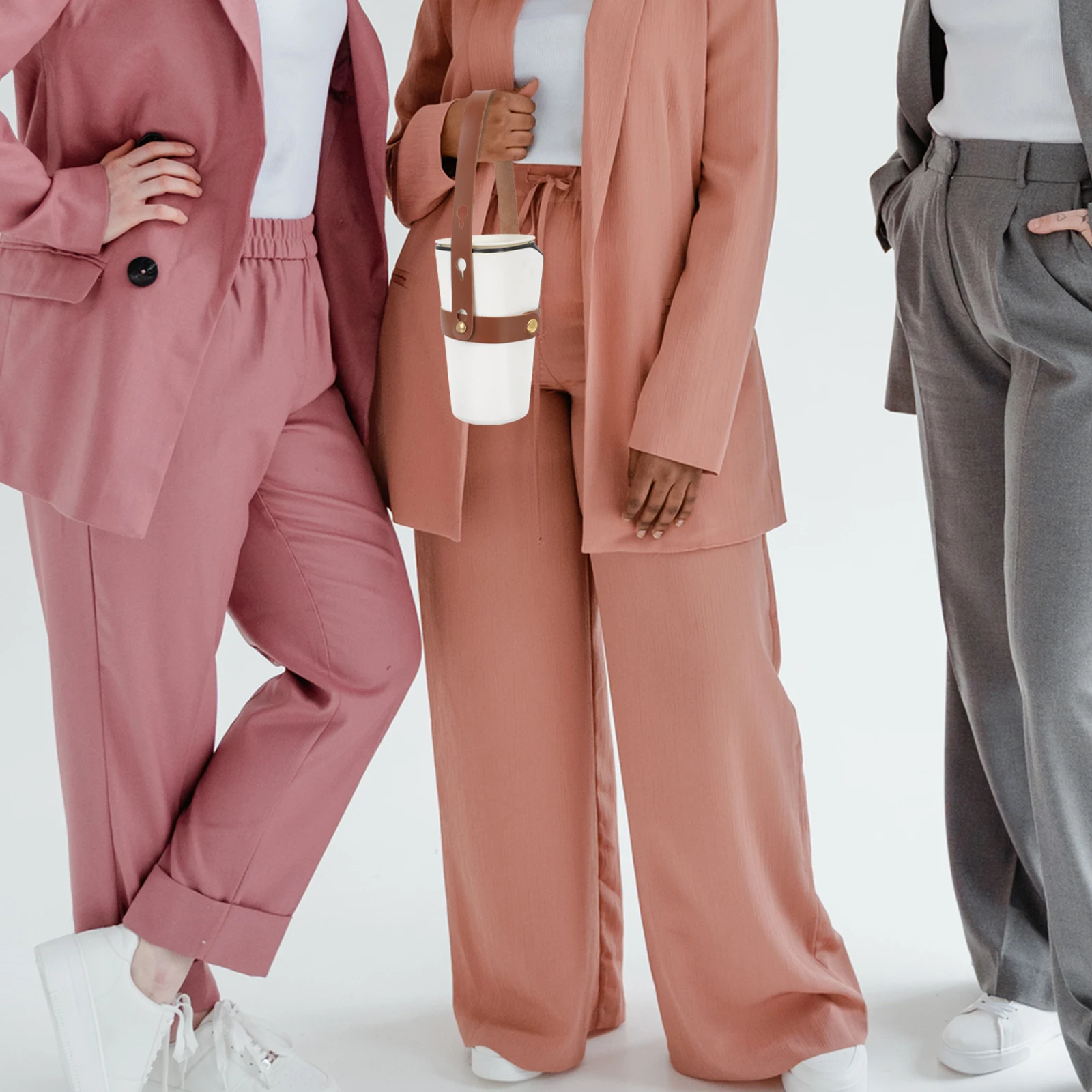 

Coffee Cup Sleeve Adjustable Portable Drink Carrier Reusable Insulated Cup Holder For Hot Cold Beverages