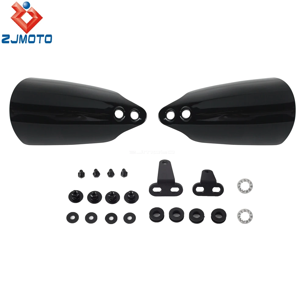Motorcycle Hand Guards Handlebar Protection Handguard For Harley Dyna Wide Super Glide Low Rider Street Bob FLD FXDS 1996-2017