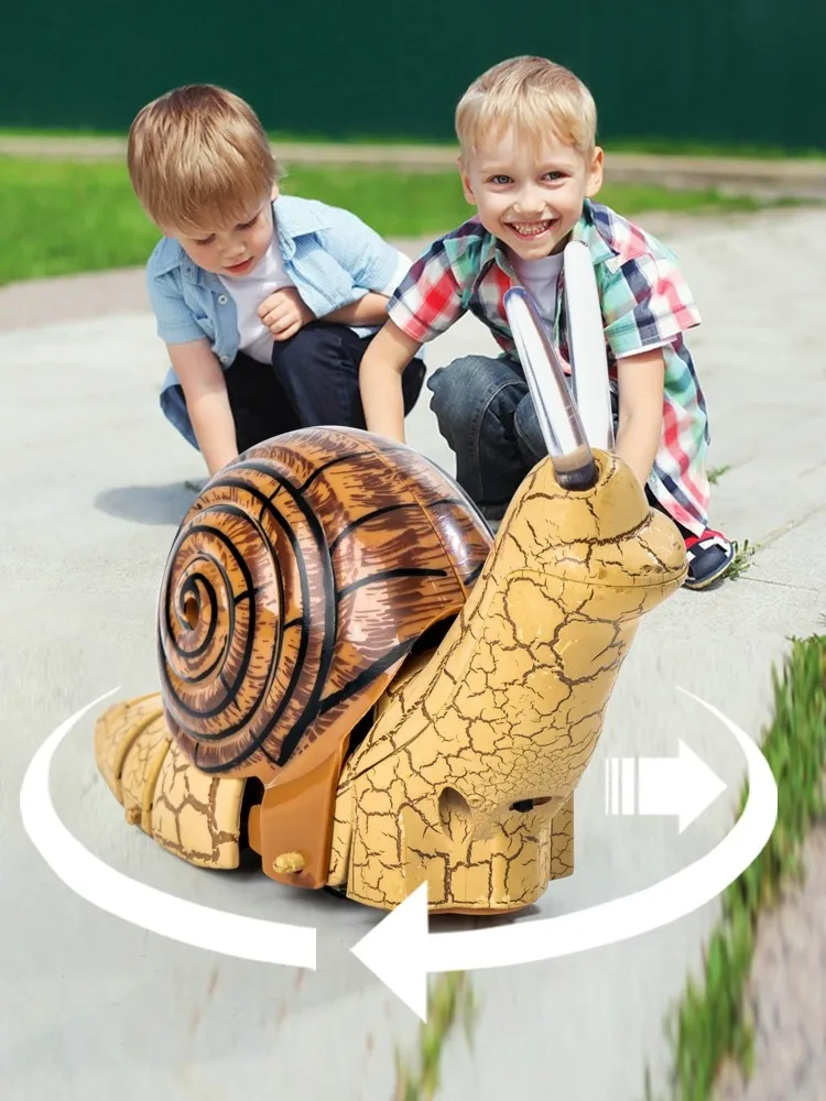 Remote Control Electric Snail Simulation Toy Model for Children Creative Boys and Girls Intelligent Moving Children's Toys