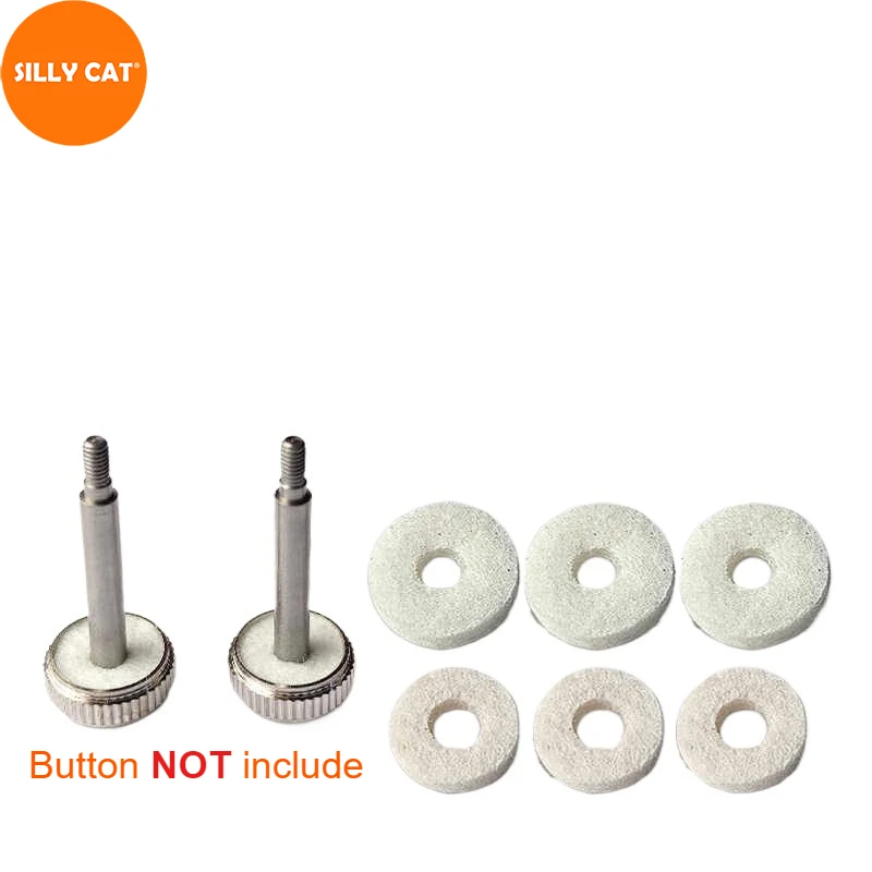 

1 Piece Euphonium Key Button Felt Pads Tenor Horn Key Button Felt Repair Parts Key Felt Pads