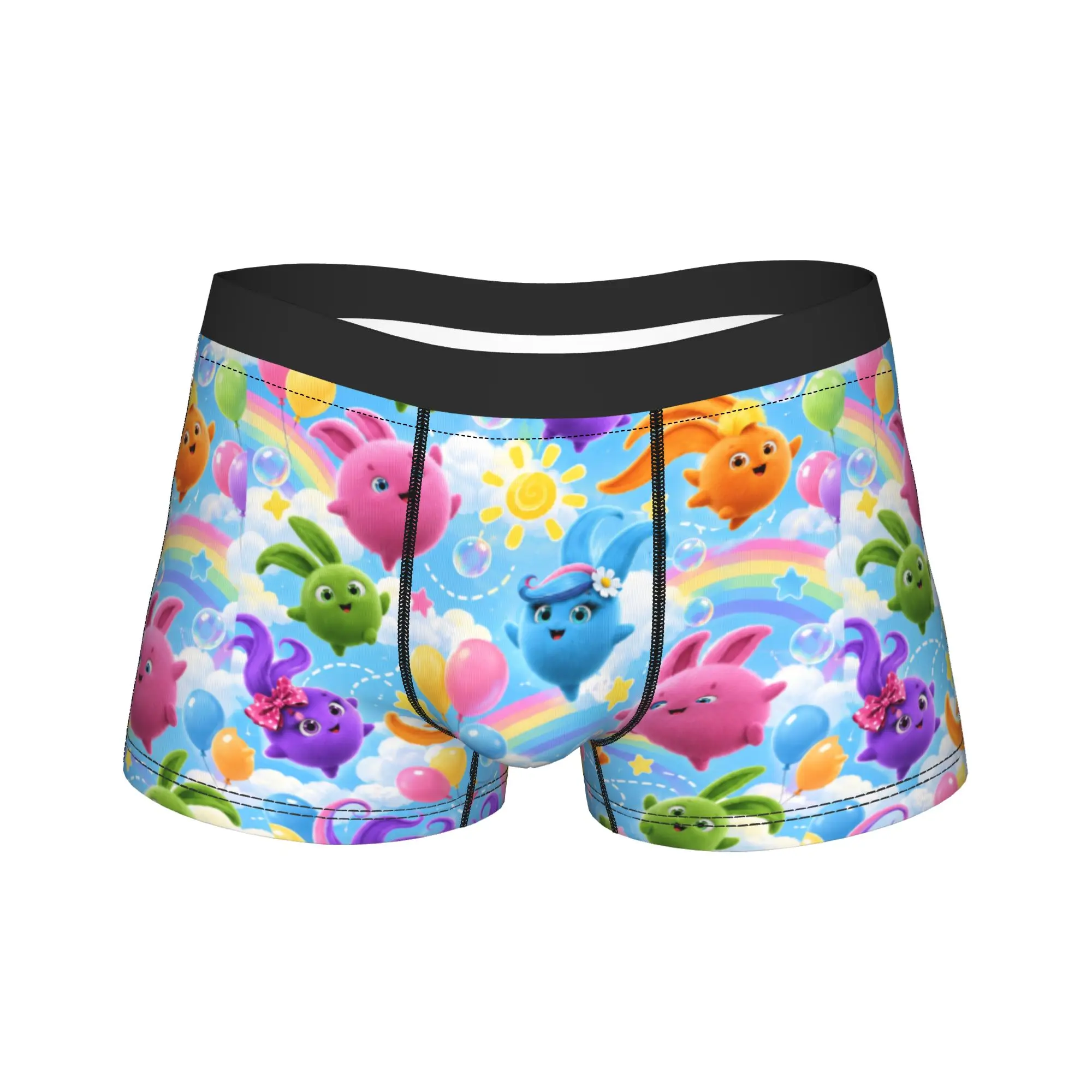 Sunny Bunnies Ball Pattern Boxer Shorts  3D Pouch Underwear Hot Sale Design Shorts Briefs Classic Men Panties Plus Size 2XL
