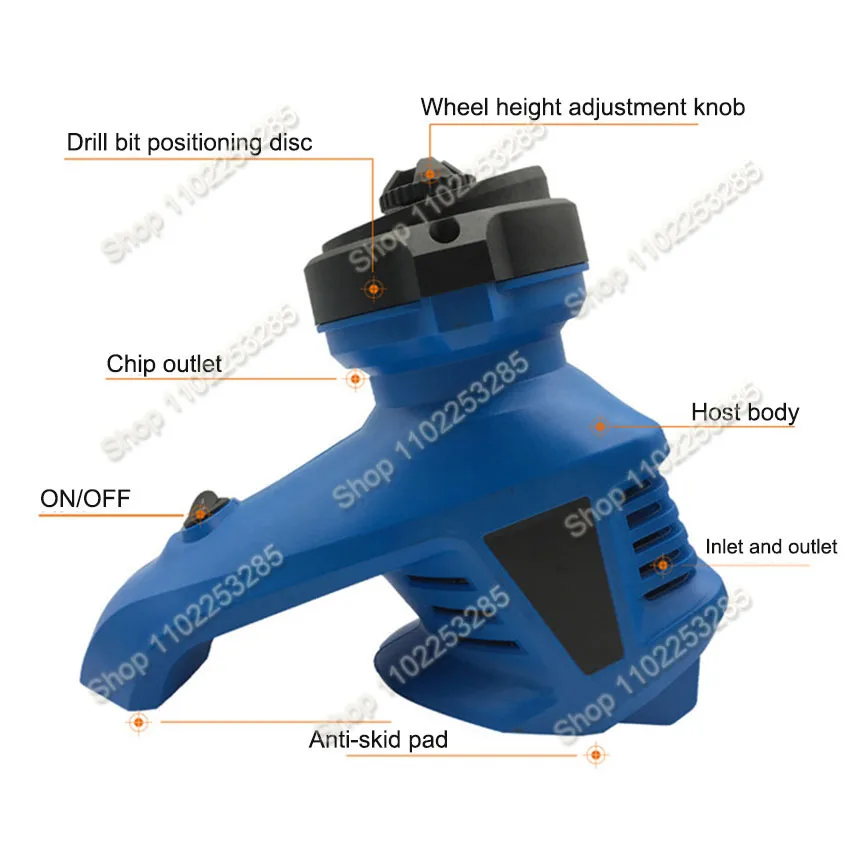 110v/220v Electric Drill Bit Sharpener EU Plug High Speed Drill Grinder Machine Twist Drill Driver 95W 1350rpm