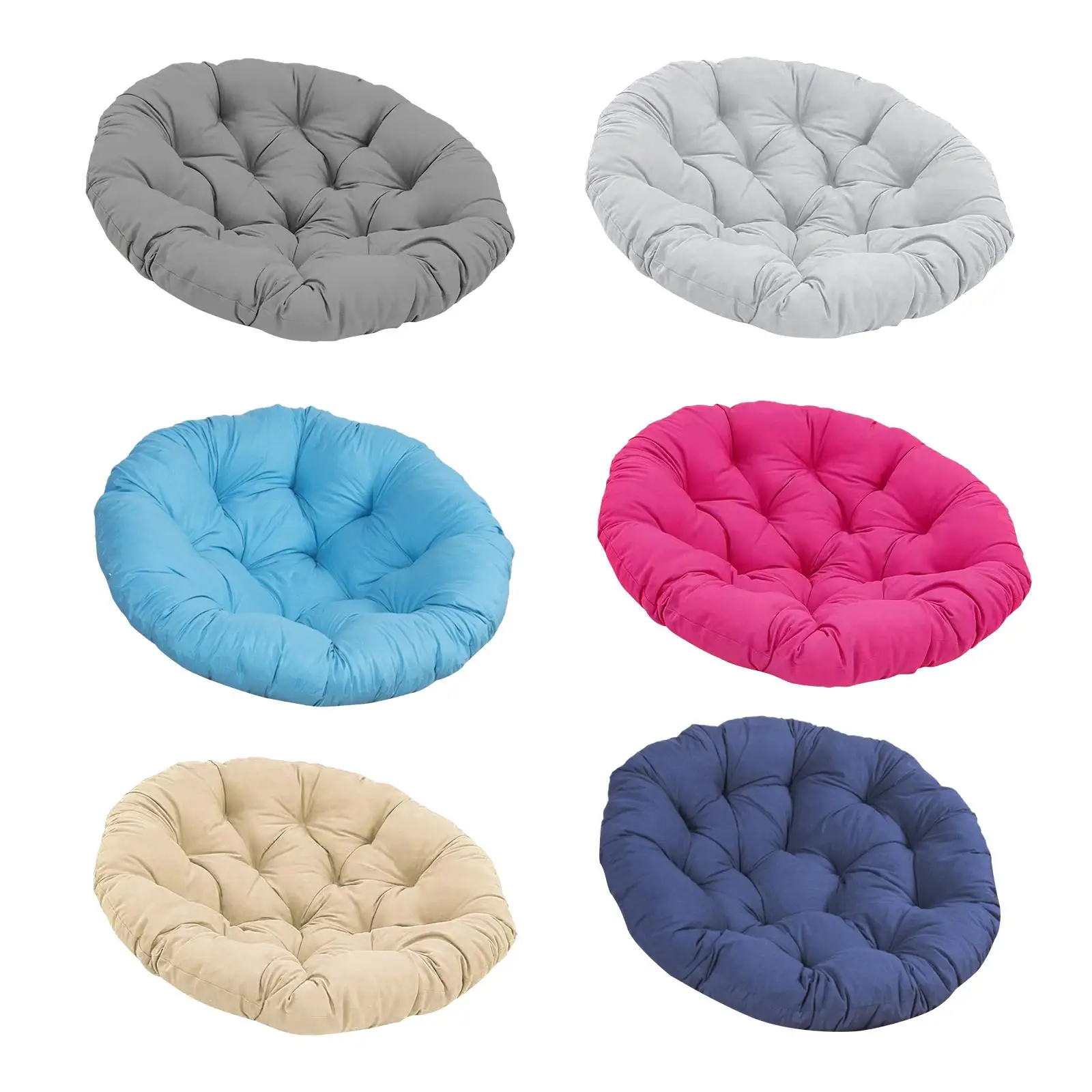 Papasan Chair Cushion 20inch Egg Chair Cushion Breathable Washable Hanging Basket Chair Cushion for Outdoor Accessory Sturdy