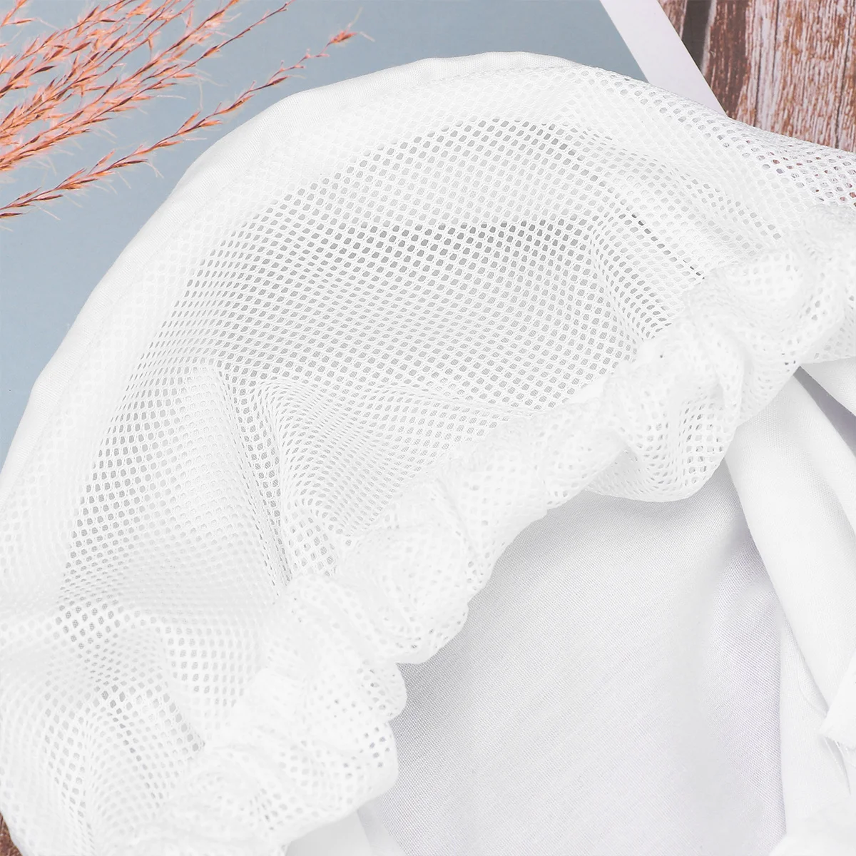 

4pcs Breathable Dust-Proof Cap For Waiters Workers Workshop Practical Head Protector Lightweight Chef Hat Men Women