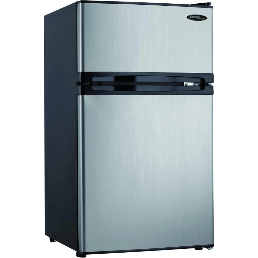 3.1 Cu.Ft. Compact Refrigerator with Freezer, E-Star Rated Mini Fridge for Bedroom, Living Room, Kitchen, or Office,