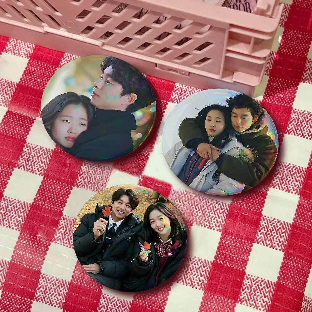 TV The L-Lonely And Great God For Badge Custom Cartoon Lapel Pin Metal Brooch Badges For Backpack Clothing Decoration