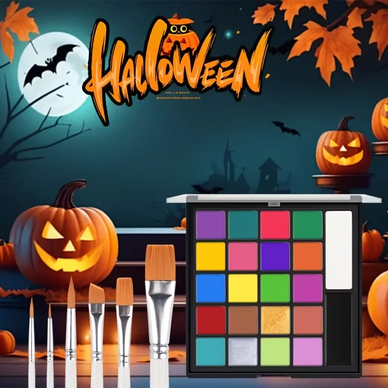 20 Colors Face Body Paint Pale - Body Paint Sfx recension och pris