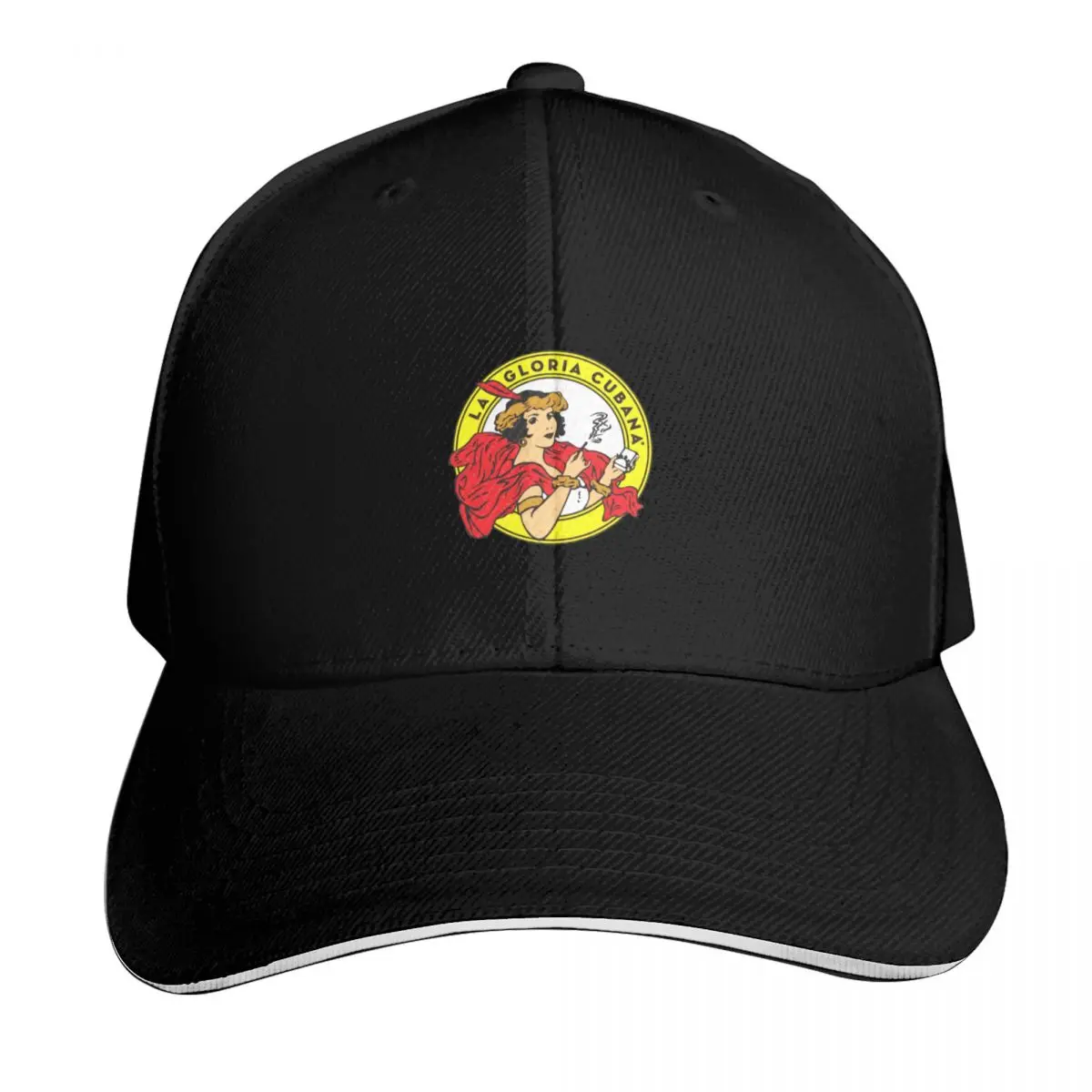 Premium Cigar Baseball Cap Vintage Retro Embroidered Lightweight Packable Gift for Him Her