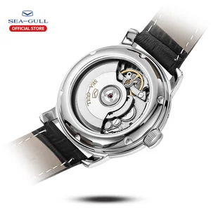 Herrenautomatische mechanische Pulsuhr, Hohllenkrad, Business -Kalender, wöchentliche Kalenderuhren 8 Hauptverkaufswache Seagull - №8