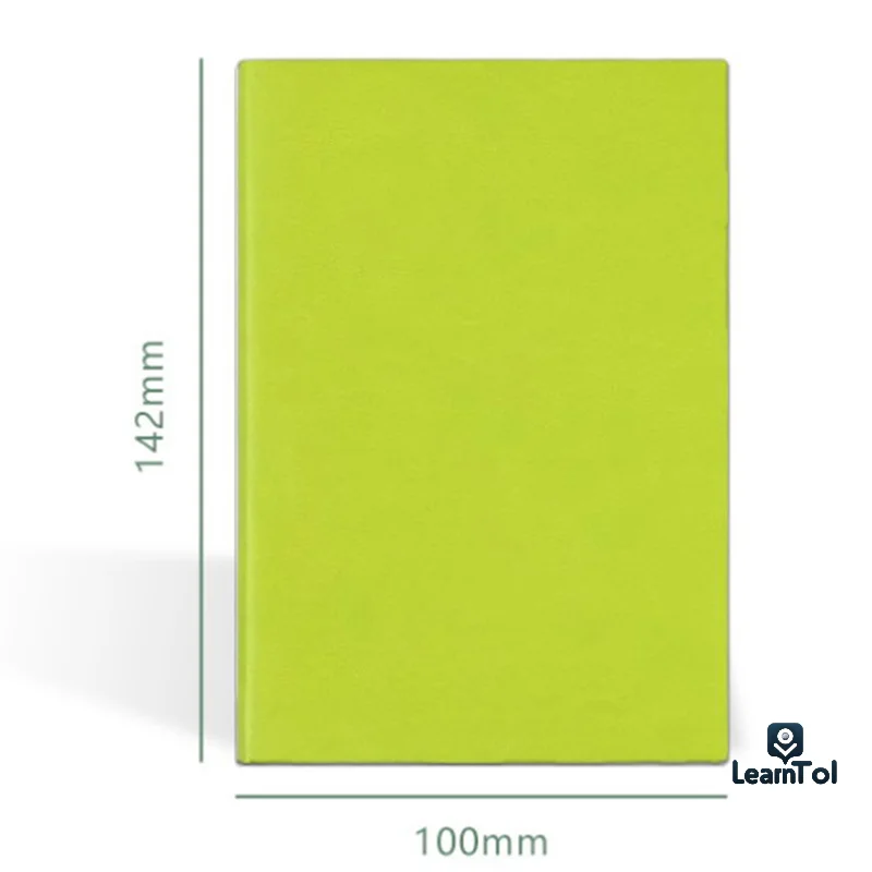 Mode Weiche PU Leder Notebook Minimalistischen Business Notebook Tragbare Verdickte Notebook Büro Liefert Student Schreibwaren