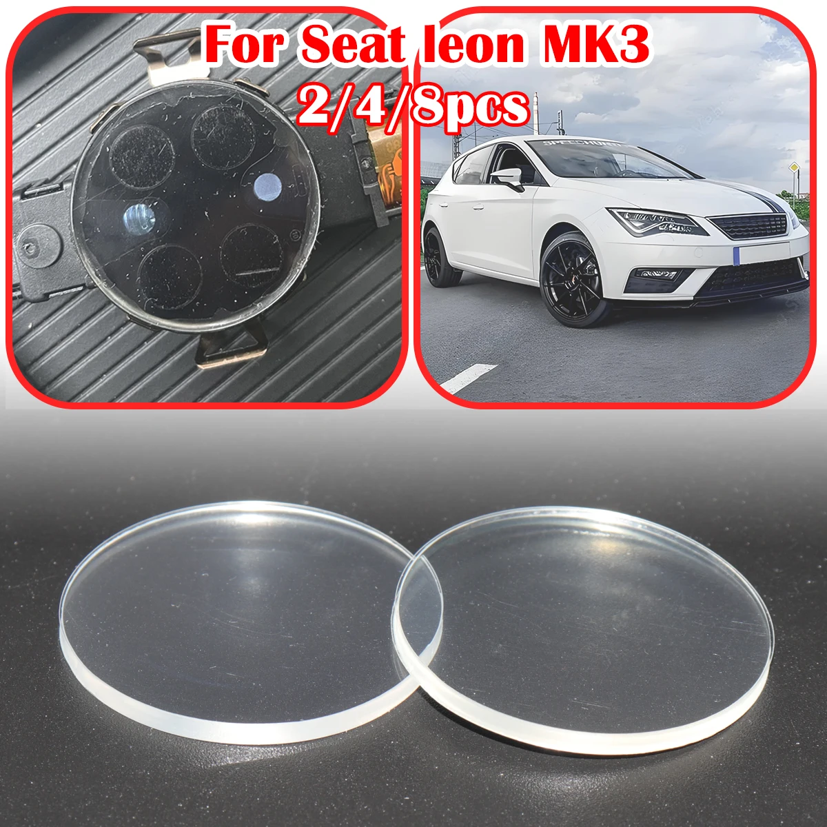 

Rain Light Sensor Gel Pad For Seat leon MK3 Adhesive Film Silicone Cushion Windscreen Chip Repair Multi-Purpose Tape 9A795560920