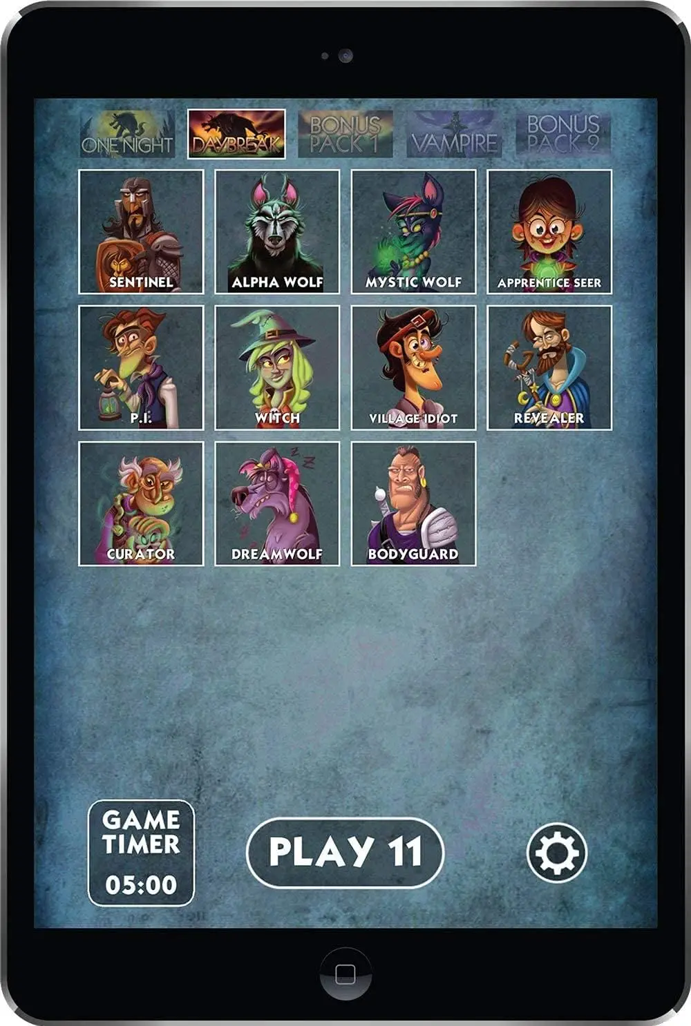 Bezier Games One Night Ultimate Werewolf Daybreak Game