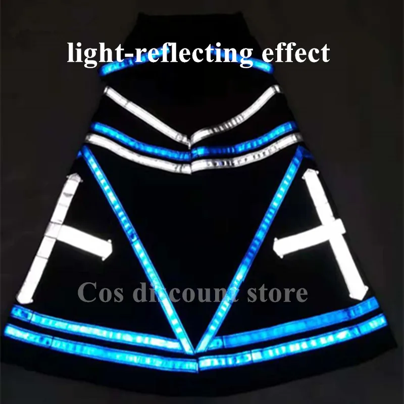 Stock Ghost Dance Shuffle Pants Night Vision Street Cool Bell-bottoms Luminous Pants Loose Reflective Dancing Trousers New