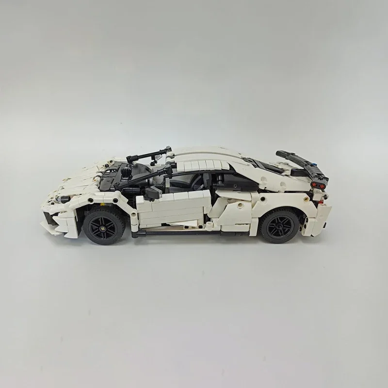 1369 pièces Moc technique 1:14 Lamborghinis Aventador SVJ modèle de voiture de sport blocs de construction course assemblage briques jouet présent