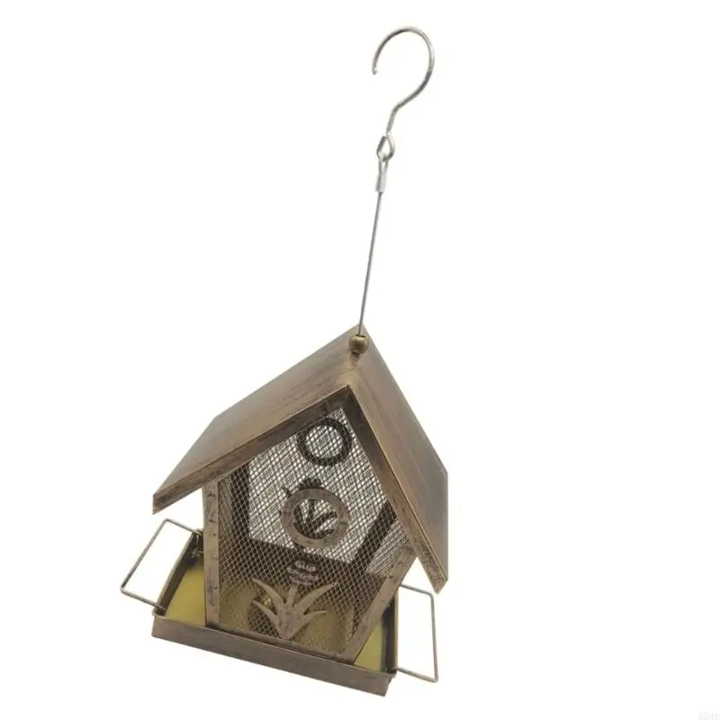 Robuster Wasserspender für Gartenvögel aus Metall für den Außenbereich mit elegantem Design und vollständigem Zugang für Vögel – Detail 9