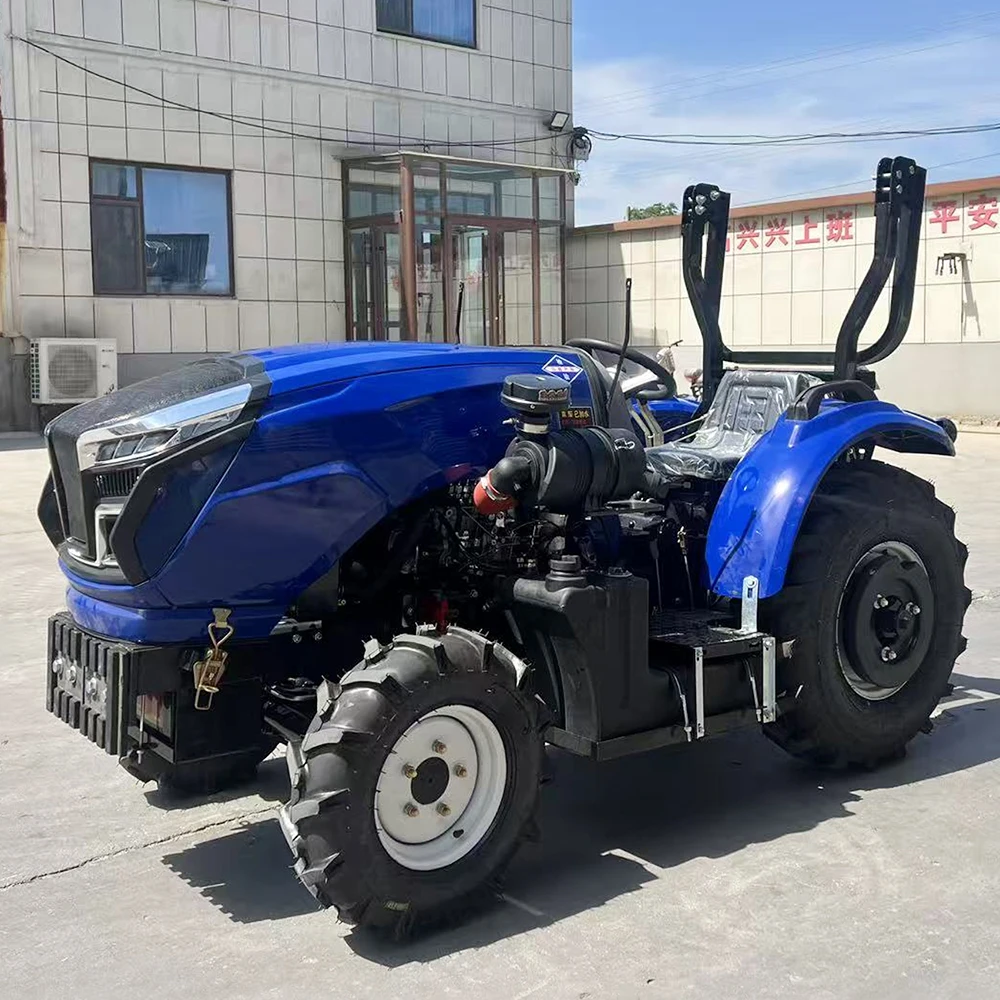 

Tractor 4WD Diesel Farm Tractor CE Euro5 With Optional Implements Agriculture Land Cultivation Machine
