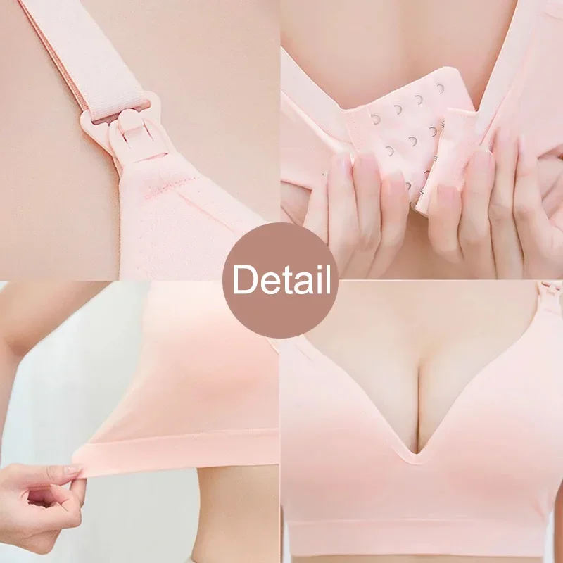 Breastfeeding Bra Pregnancy Clothes Maternity Nursing Bra Feeding Bra for Soutien Gorge Allaitement Pregnant Women