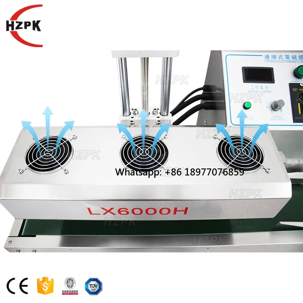 Electromagnwtic Heating Plastic Bottle Induction Sealing Automatic Aluminum Seal Sealing Machine