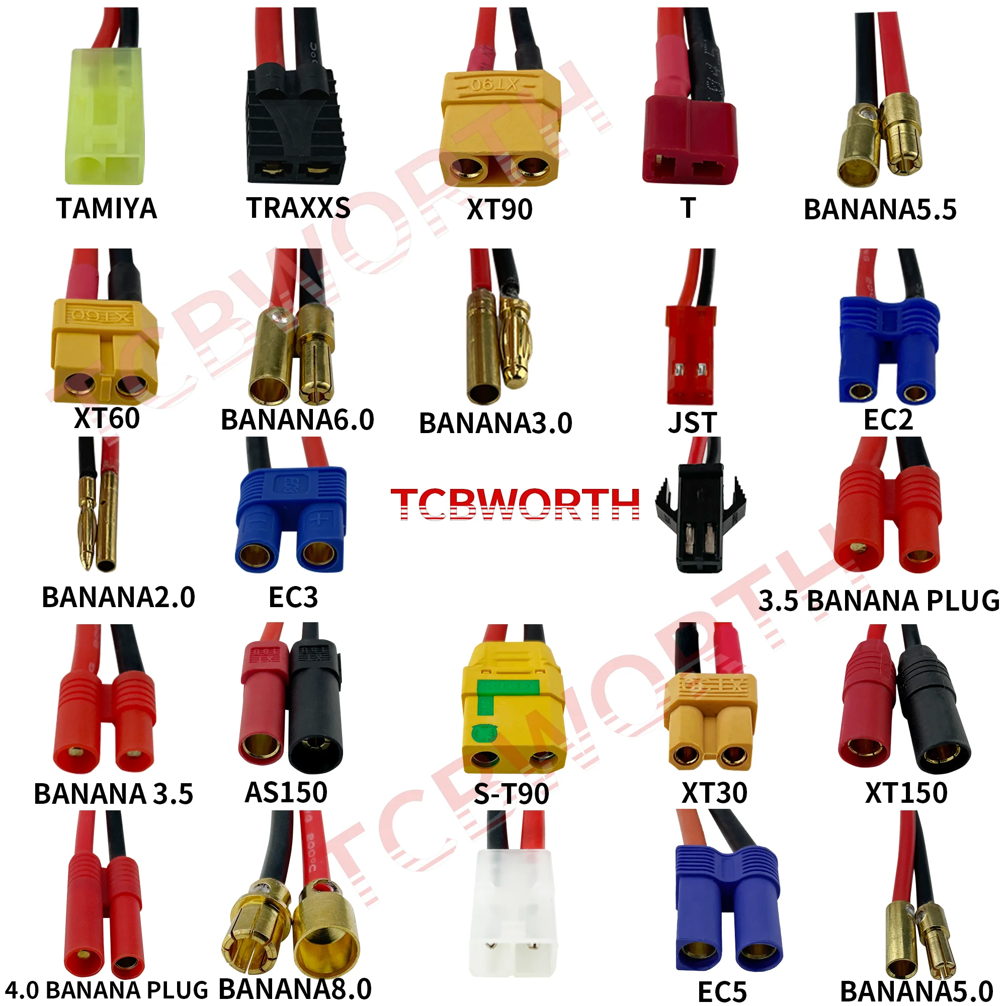TCBWORTH RC LiPo Battery 10000mAh 12000mAh 2S 3S 4S 5S 6S Airplane LiPo Batteries 25C 35C For RC Quadcopter Helicopter Drone