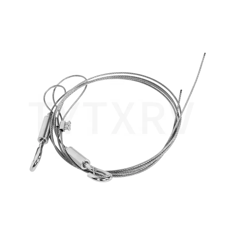 

TYTXRV OEM RV Accessories 304 Stainless Steel Material Adjustable Length Drawstring RV RV Cabin Door Wire Drawstring
